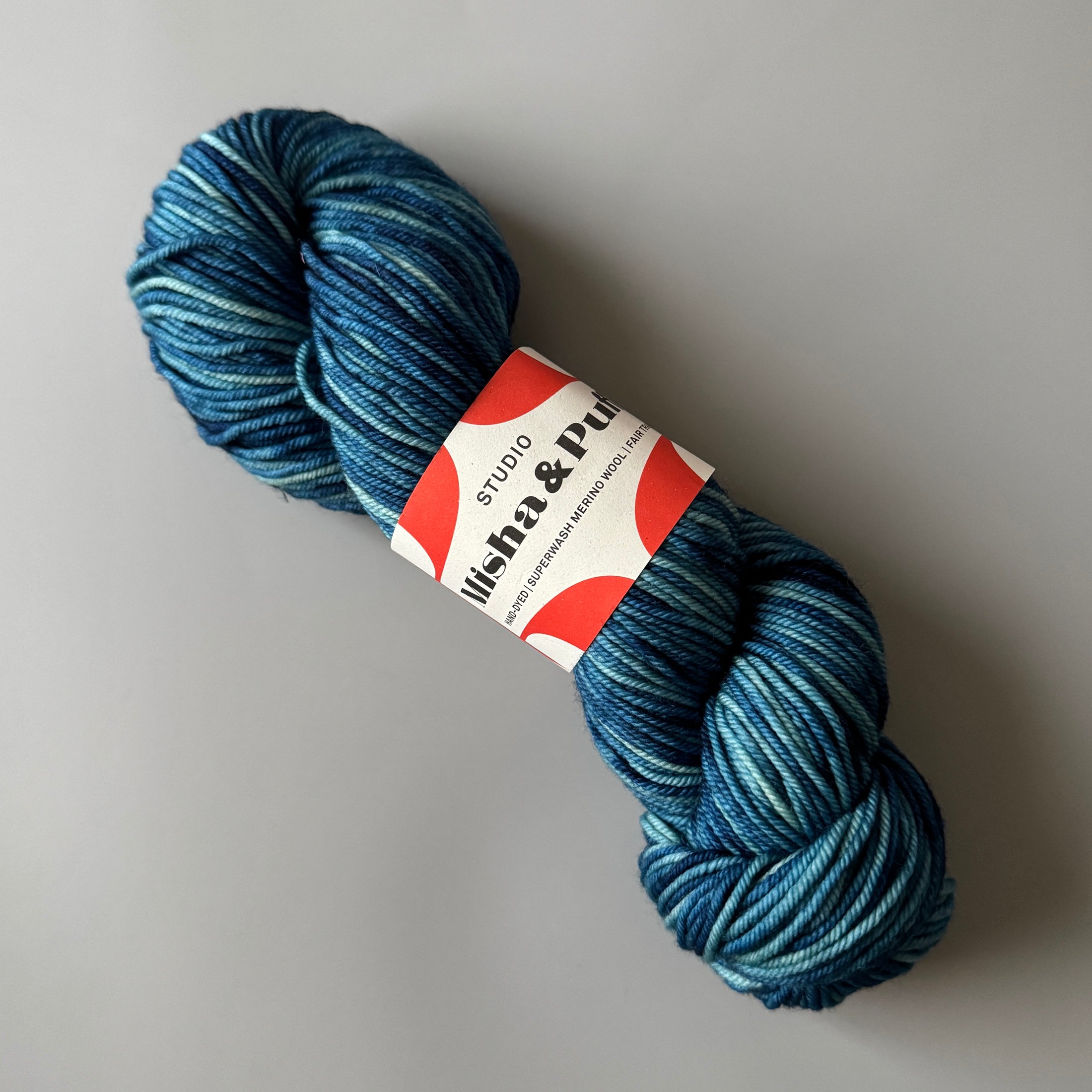 Studio Misha &amp; Puff - RWS Yarn Skein - Ocean space dye