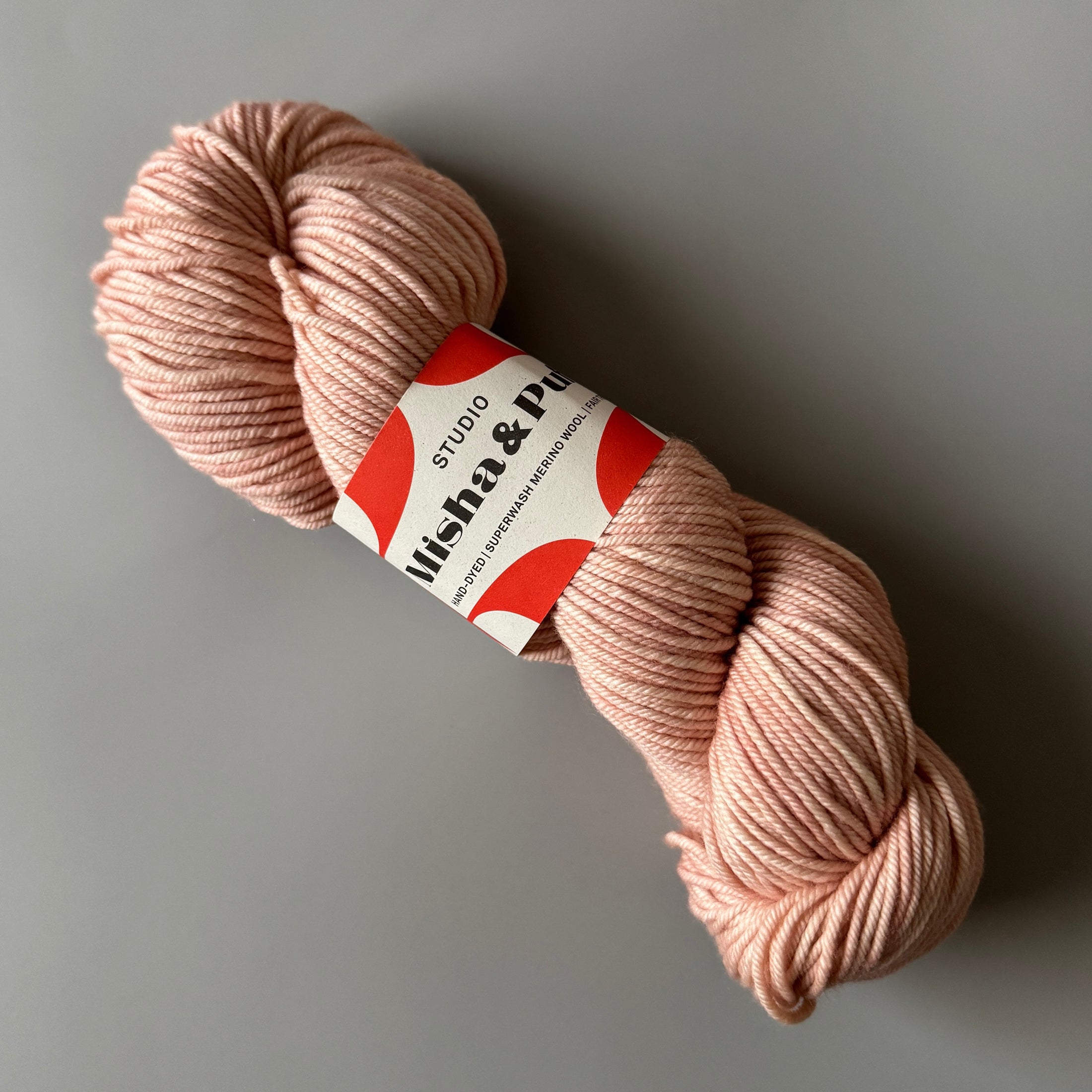 <STUDIO MISHA&PUFF>RWS Yarn Skein - Faded rose