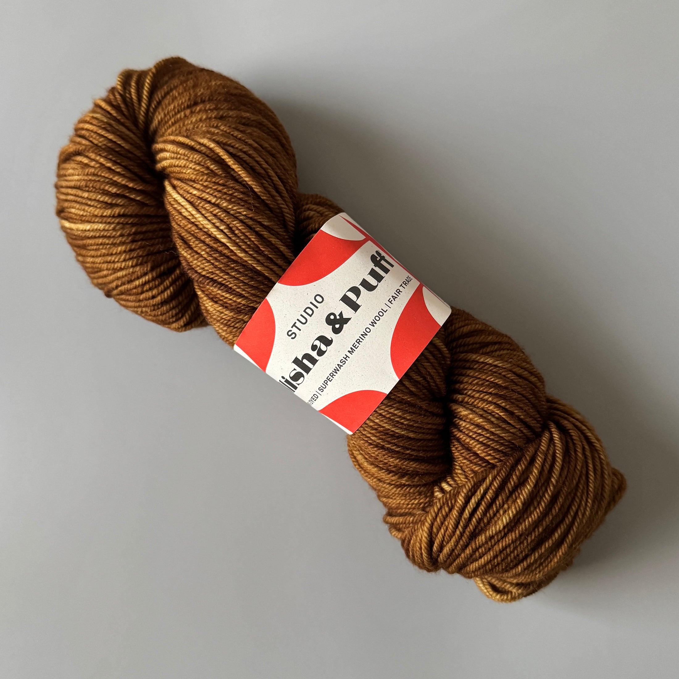 <STUDIO MISHA&PUFF>RWS Yarn Skein - Nutmeg