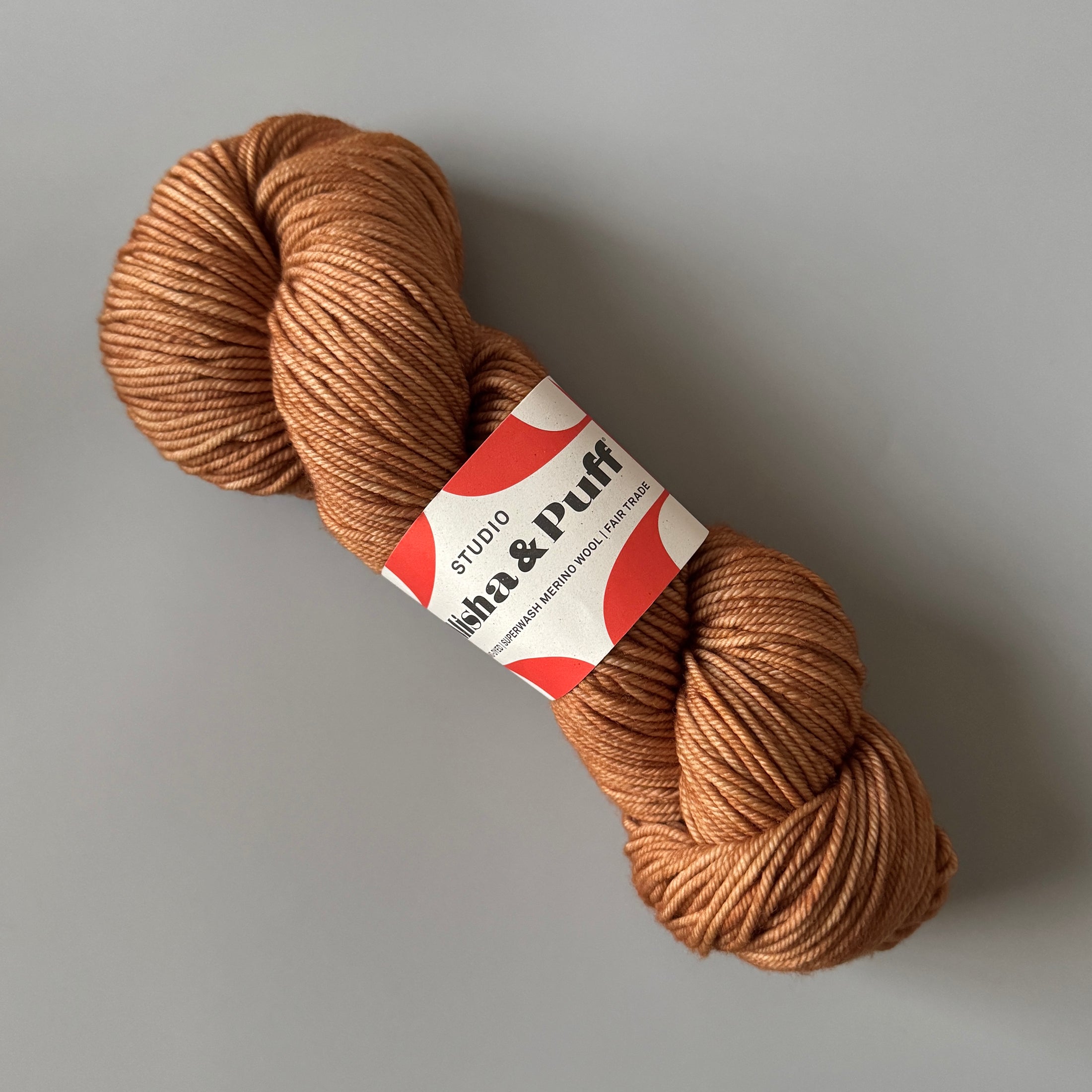 <STUDIO MISHA&PUFF>RWS Yarn Skein - Rose gold