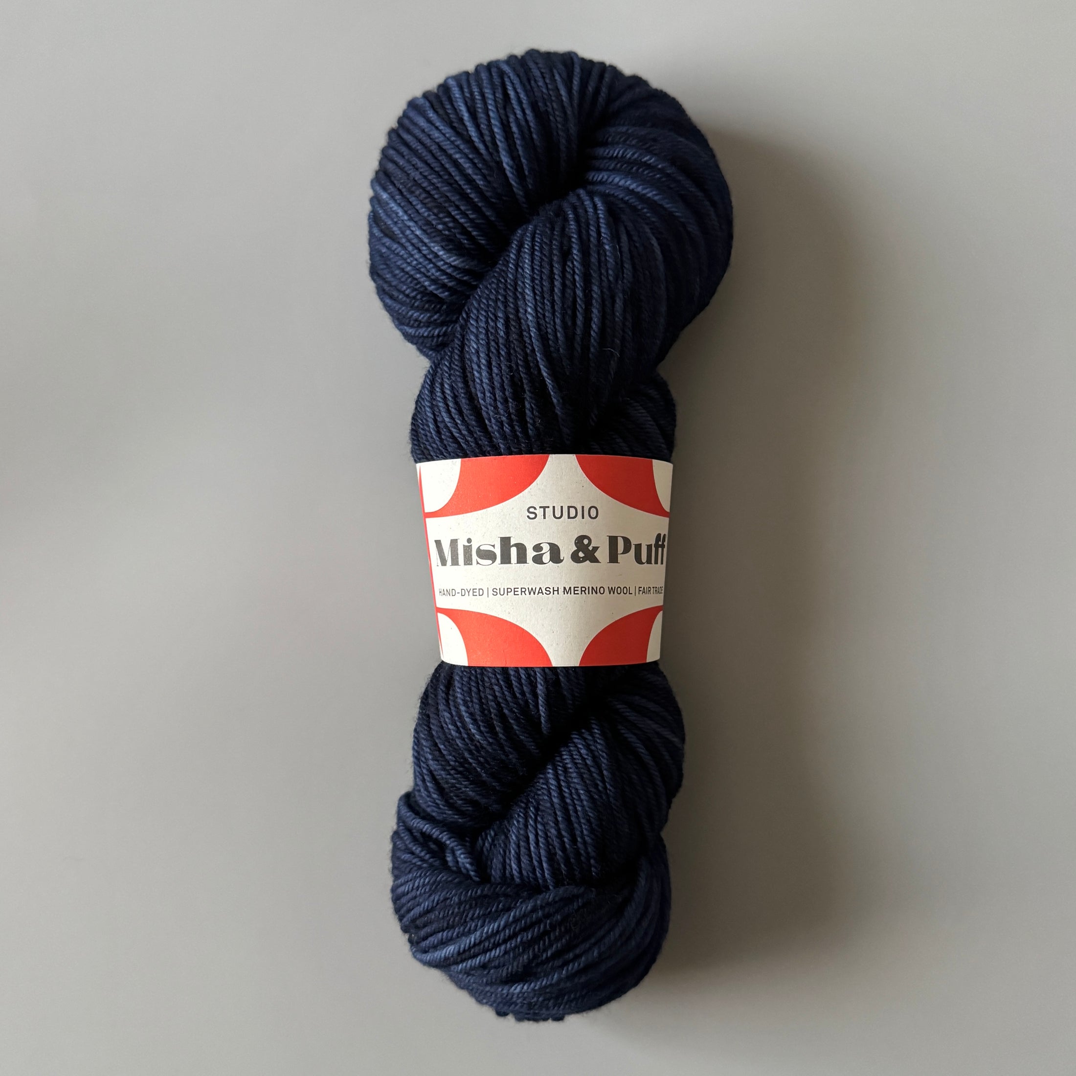 <STUDIO MISHA&PUFF>RWS Yarn Skein - Ink