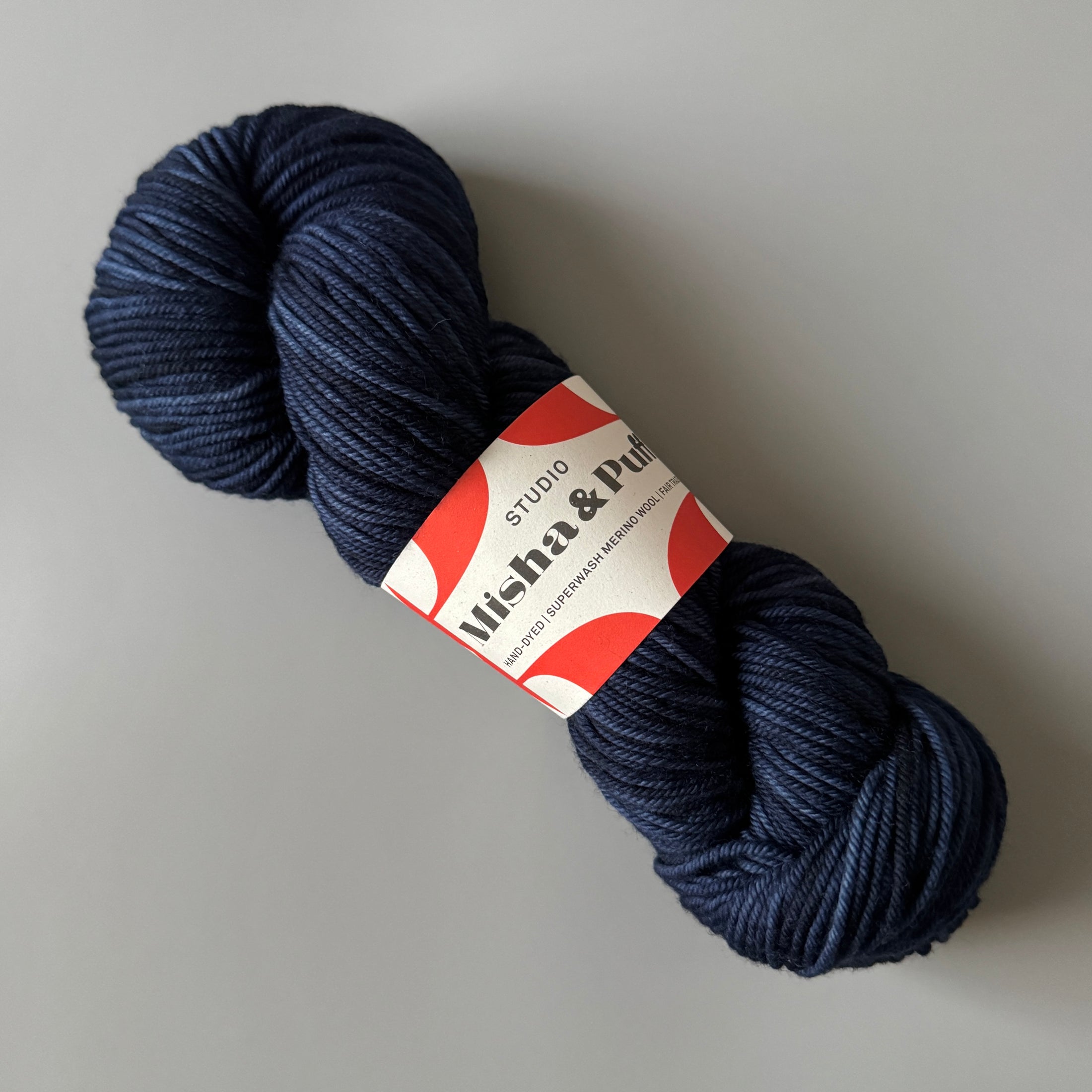 <STUDIO MISHA&PUFF>RWS Yarn Skein - Ink