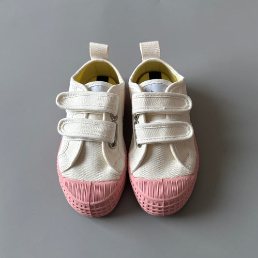 <NOVESTA> KIDS VERCLO COLOR SOLE 10WHITE/PINK（14.5cm-17.5cm）