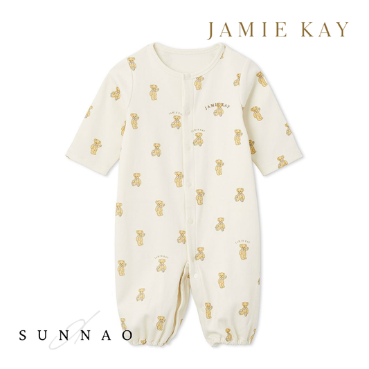 <JAMIE KAY> New born 2way romper - OFF WHITE