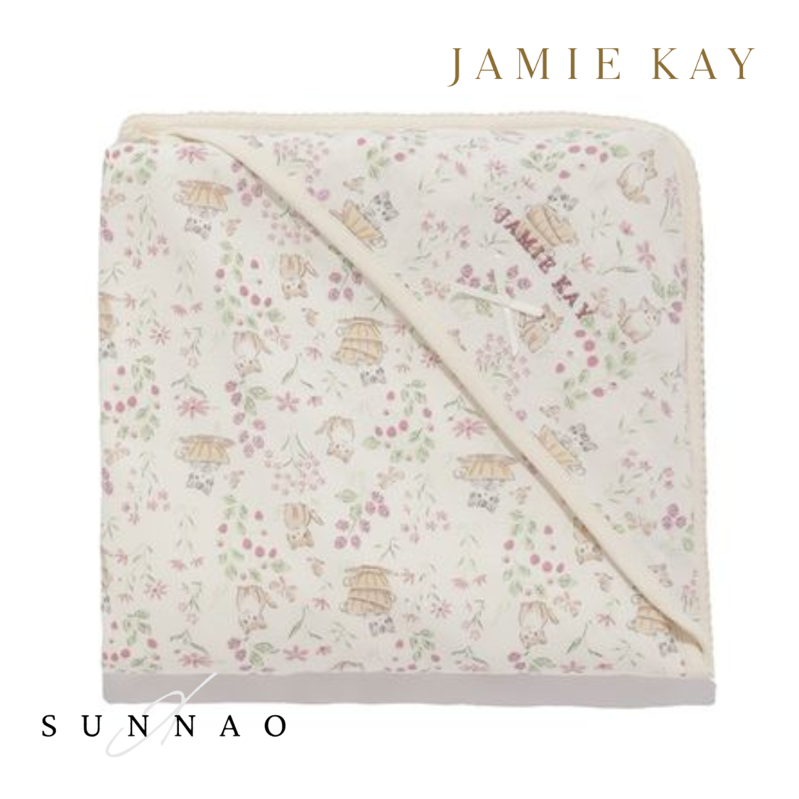 <JAMIE KAY> Baby blanket - IVORY　