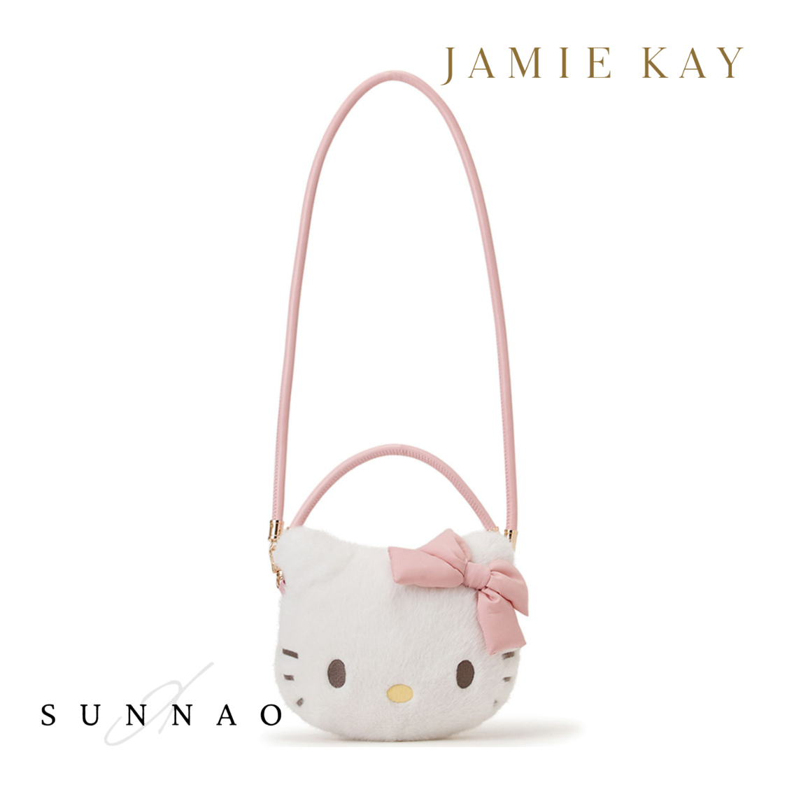 <JAMIE KAY> HELLO KITTY fluffy purse