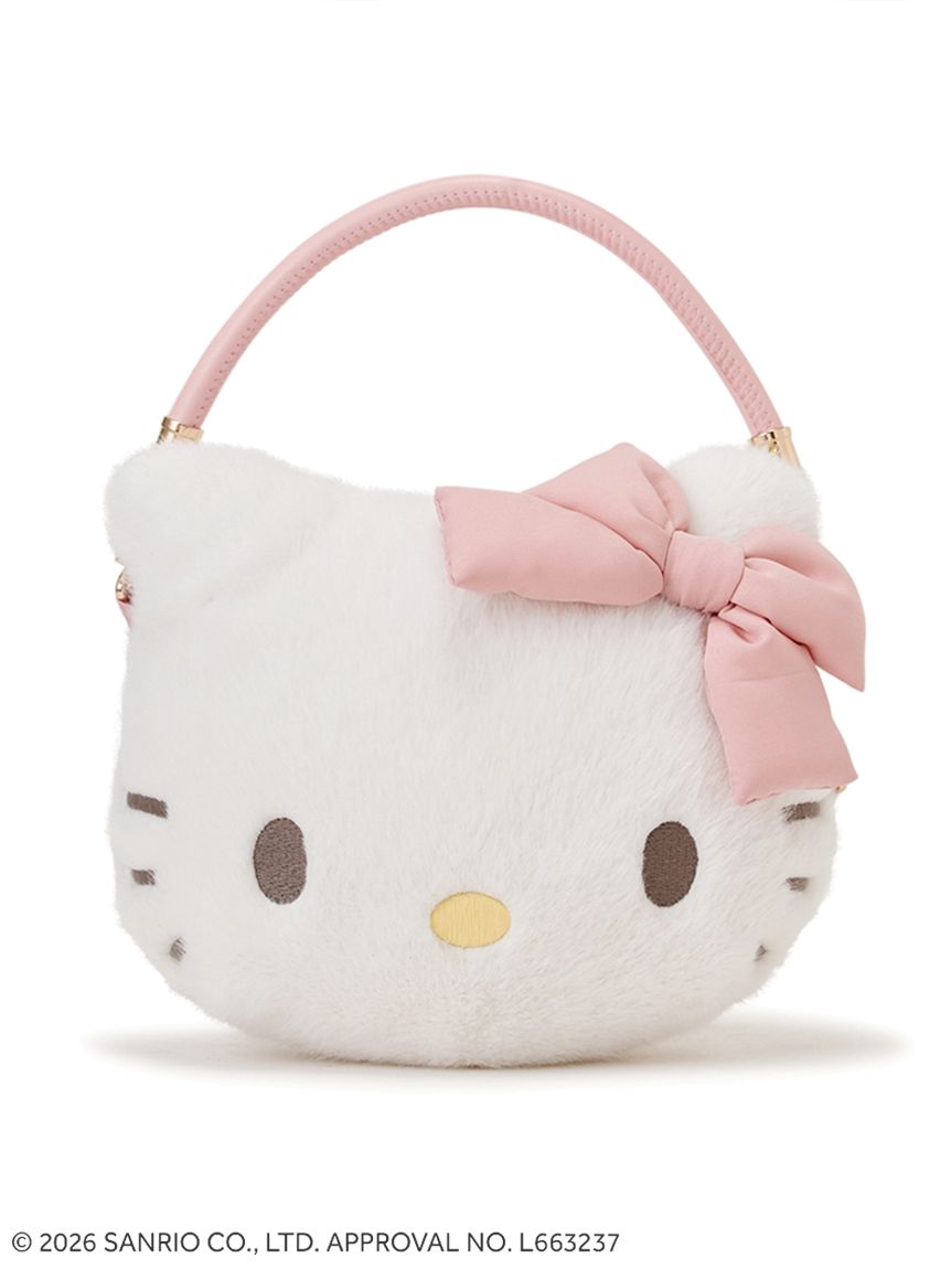 <JAMIE KAY> HELLO KITTY fluffy purse