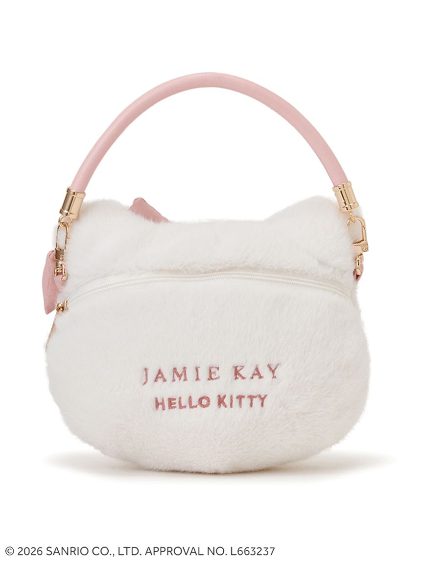 <JAMIE KAY> HELLO KITTY fluffy purse