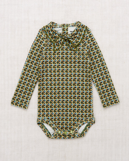 <Misha&Puff>Junior scout onesie - Leaf Lattice（12M-24M）