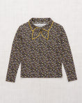 Gallery viewerに画像を読み込む, <Misha&Puff>Junior scout top - Carbon/Periwinkle Mini Floral（2-10Y）
