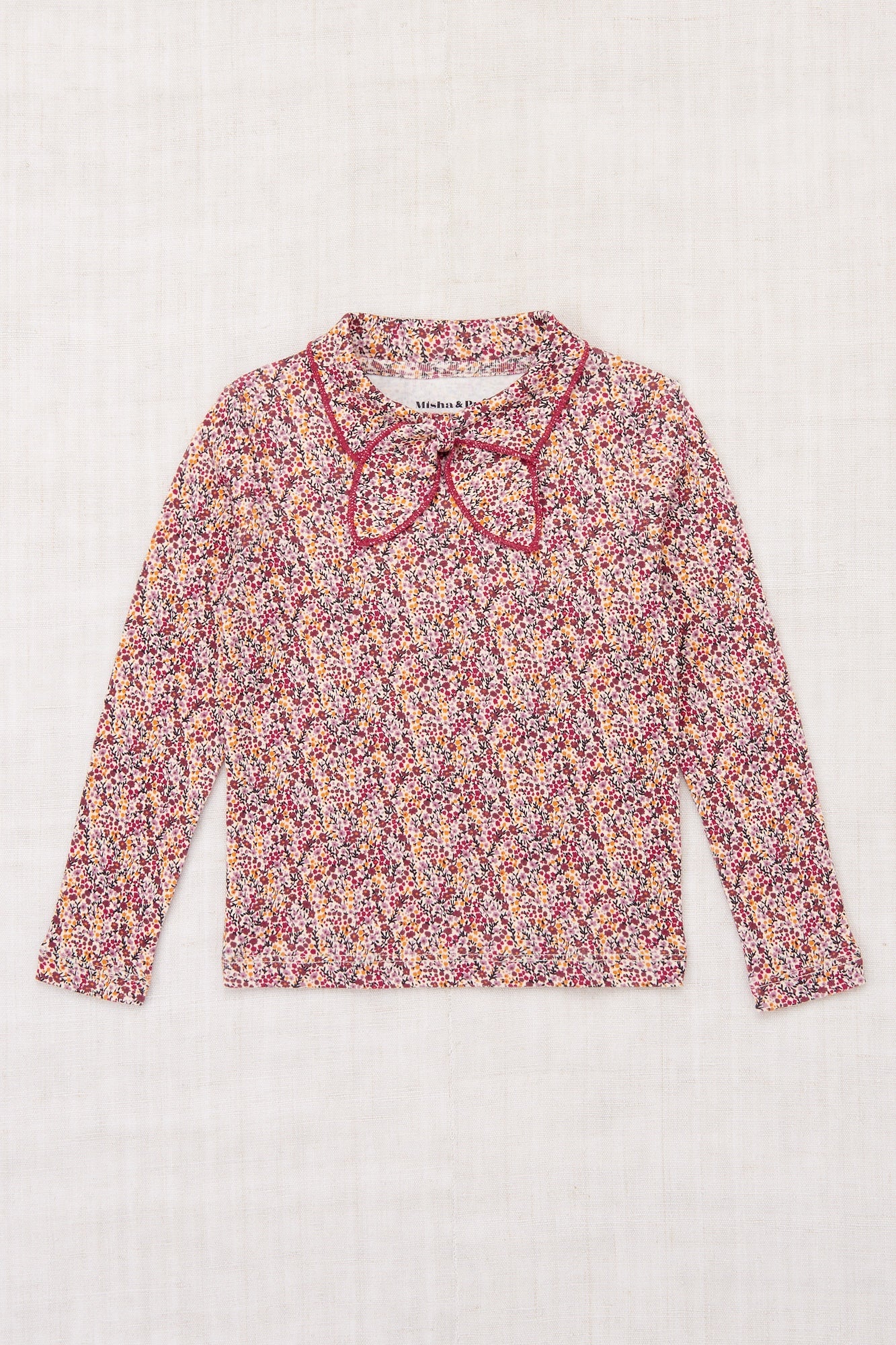 <Misha&Puff>Junior scout top - String Mini Floral（2-10Y）