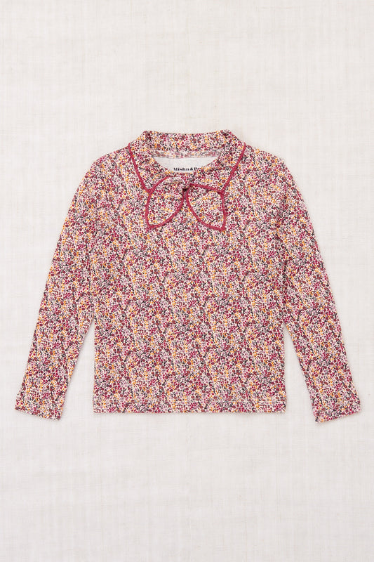 <Misha&Puff>Junior scout top - String Mini Floral（2-10Y）