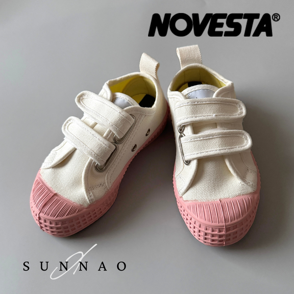 NOVESTA KIDS VERCLO COLOR SOLE 10 WHITE/PINK (14.5cm-17.5cm)
