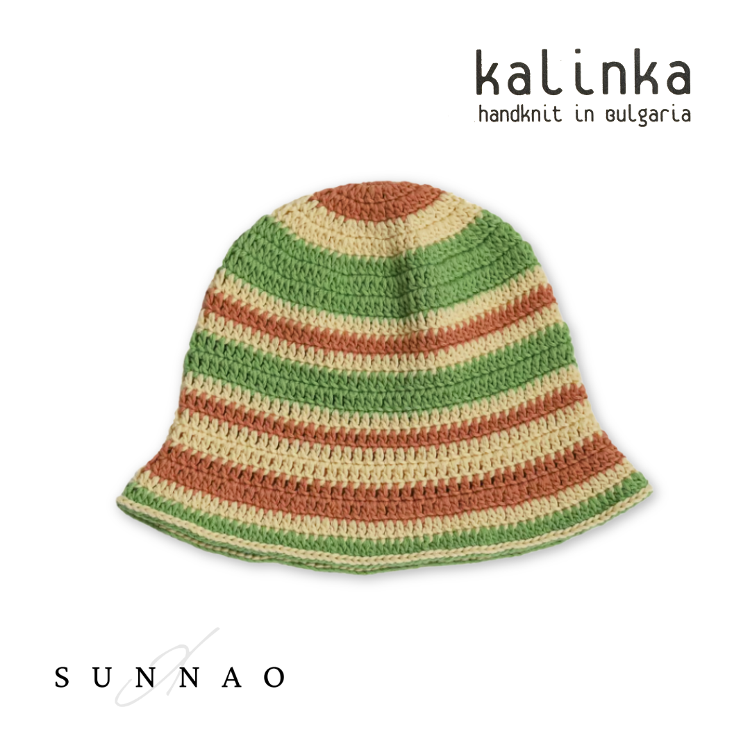 <Kalinka>Lavender Hat - Brown/Forest