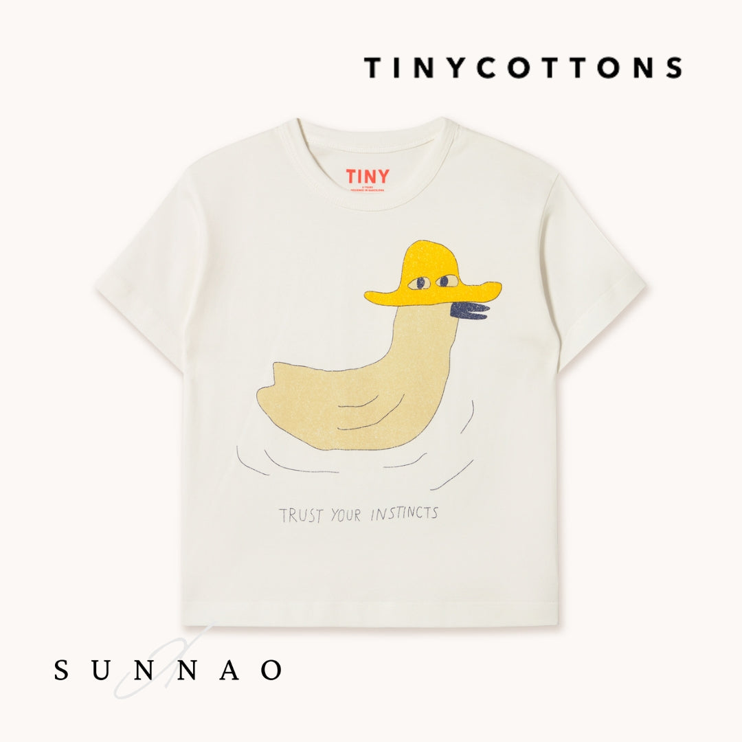 <TINYCOTTONS>DUCK GRAPHIC TEE（12M-8Y）