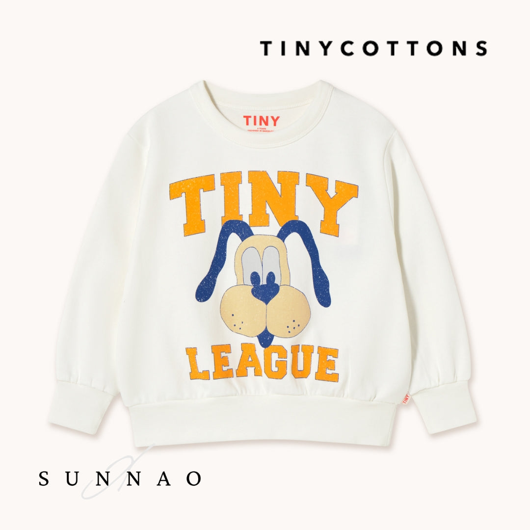 <TINYCOTTONS> TINY LEAGUE GRAPHIC SWEATSHIRT（2-8Y）