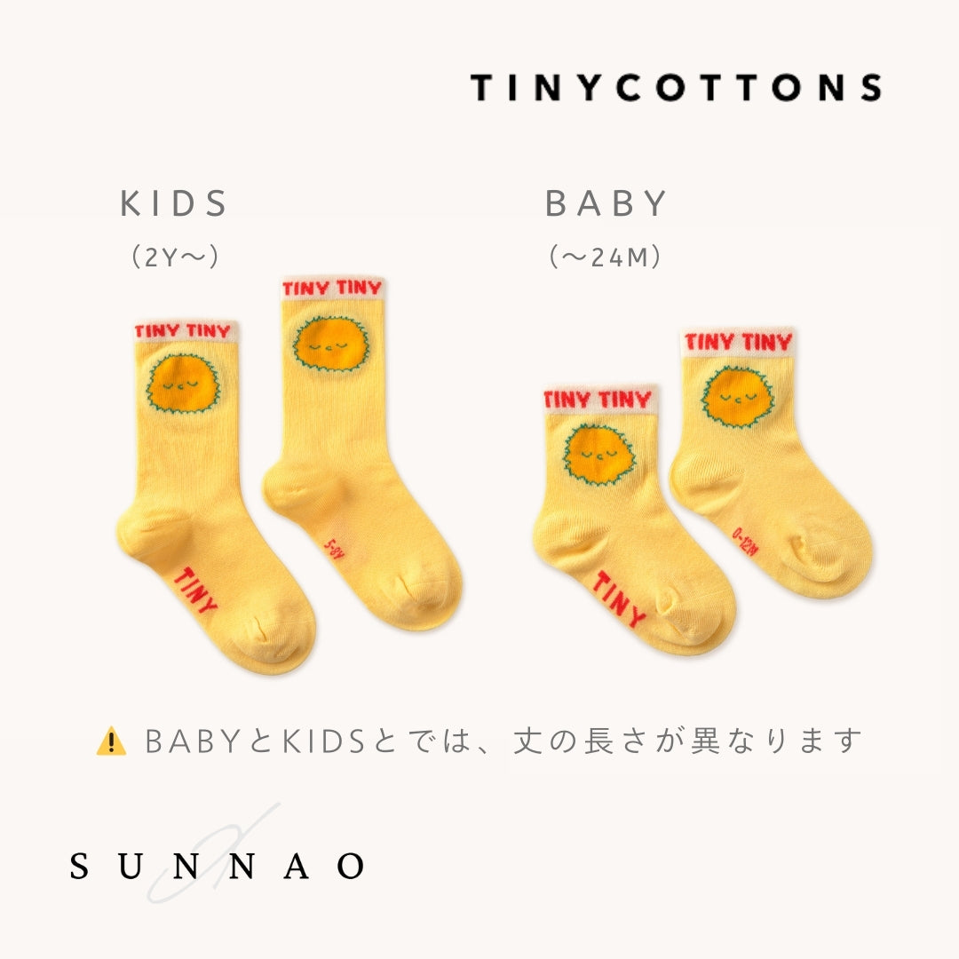 <TINYCOTTONS>SUN MEDIUM SOCKS（0M-8Y）