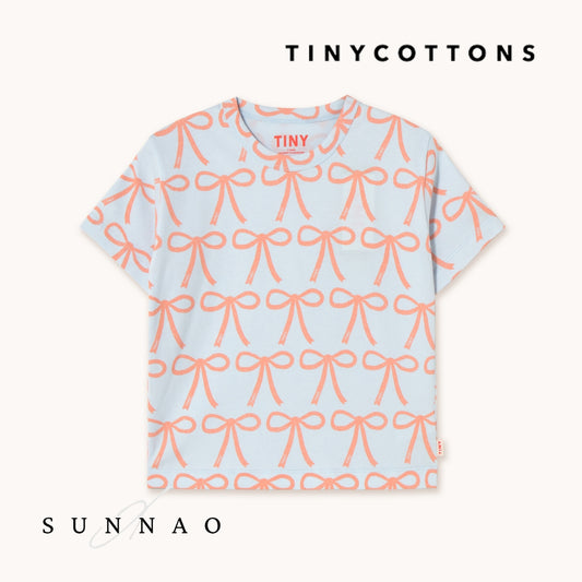 <TINYCOTTONS>BOWS TEE（2-6Y）