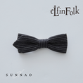 Gallery viewerに画像を読み込む, <eLfinFolk>Ceremony Bowtie - black
