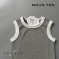 Gallery viewerに画像を読み込む, <Moun ten.>bicolor waffle tanktop - ECRU/CHARCOAL（95-140）
