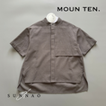 Gallery viewerに画像を読み込む, <Moun ten.>c/hemp S/S shirt（110-140）
