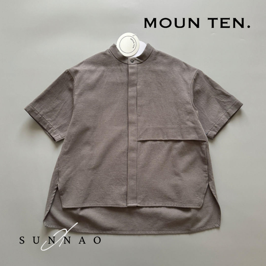 <Moun ten.>c/hemp S/S shirt（110-140）