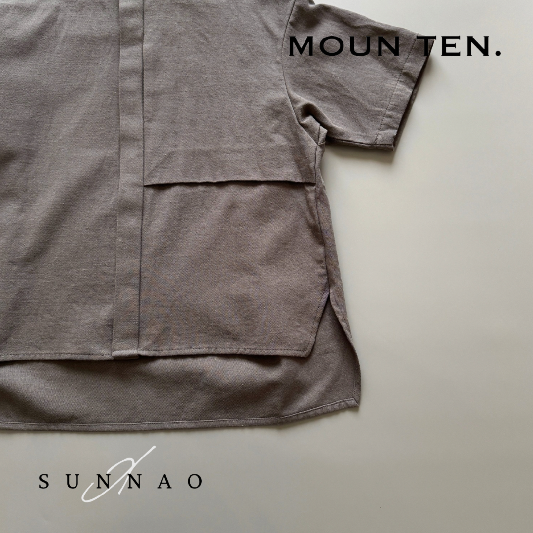 <Moun ten.>c/hemp S/S shirt（110-140）