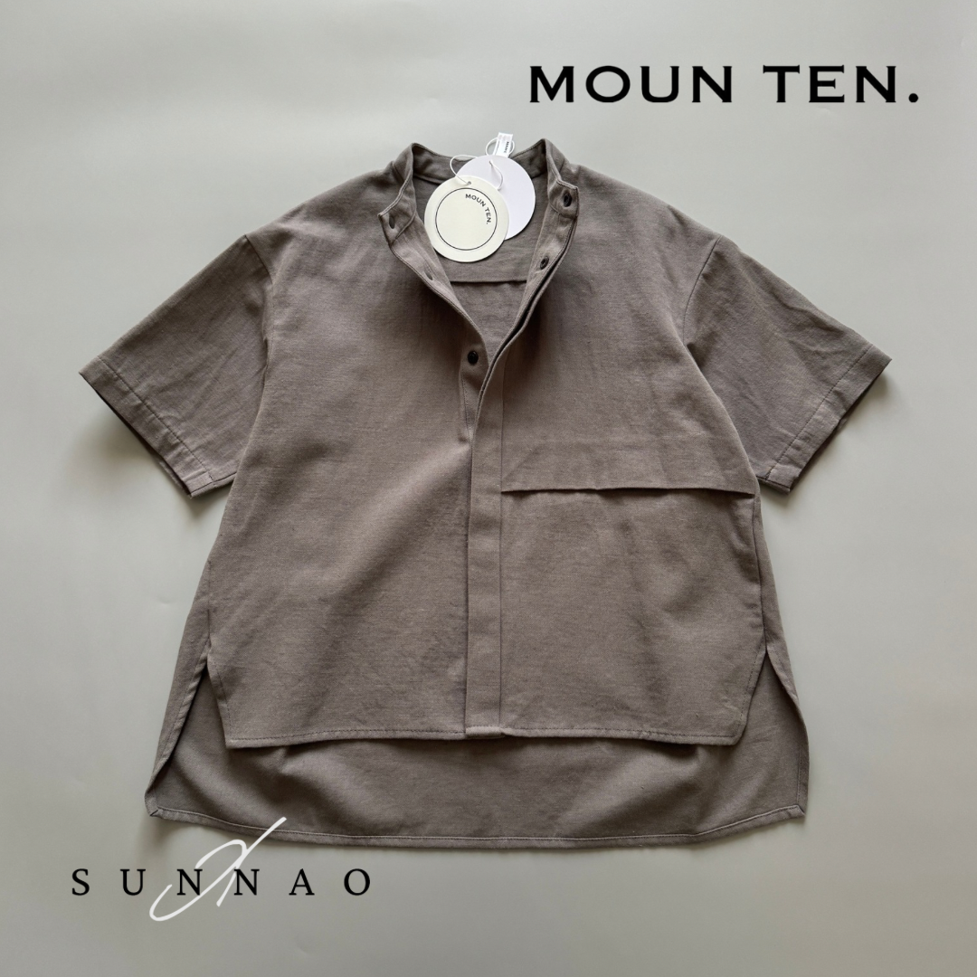 <Moun ten.>c/hemp S/S shirt（110-140）