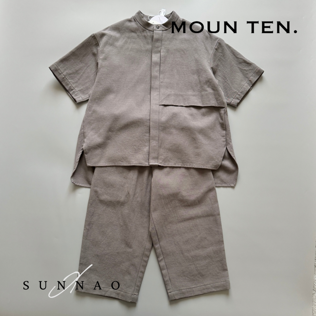 <Moun ten.>c/hemp S/S shirt（110-140）