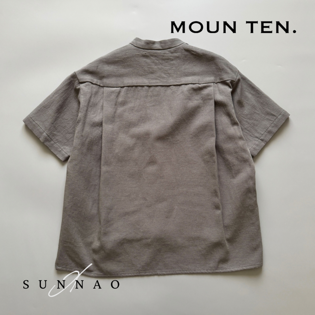 <Moun ten.>c/hemp S/S shirt（110-140）