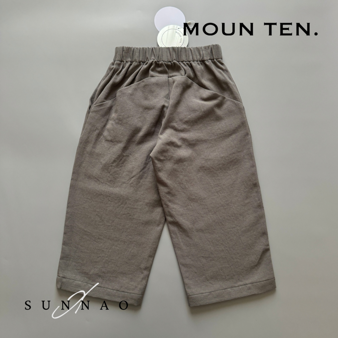 <Moun ten.>c/hemp karate pants（110-140）