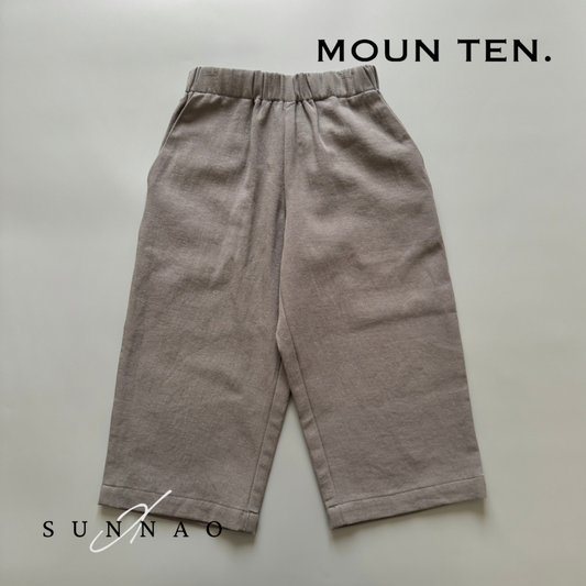 <Moun ten.>c/hemp karate pants（110-140）