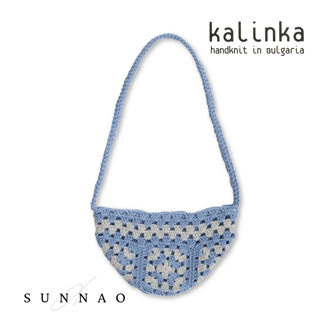 <Kalinka>Luigi Shoulder Bag - Powder Blue