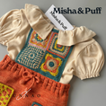 Gallery viewerに画像を読み込む, <Misha&Puff>Crochet Afghan Pinafore - Gamberetto（2-6Y）
