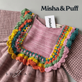 Gallery viewerに画像を読み込む, <Misha&Puff>Crochet Joya Dress - Plum Petal（2-6Y）
