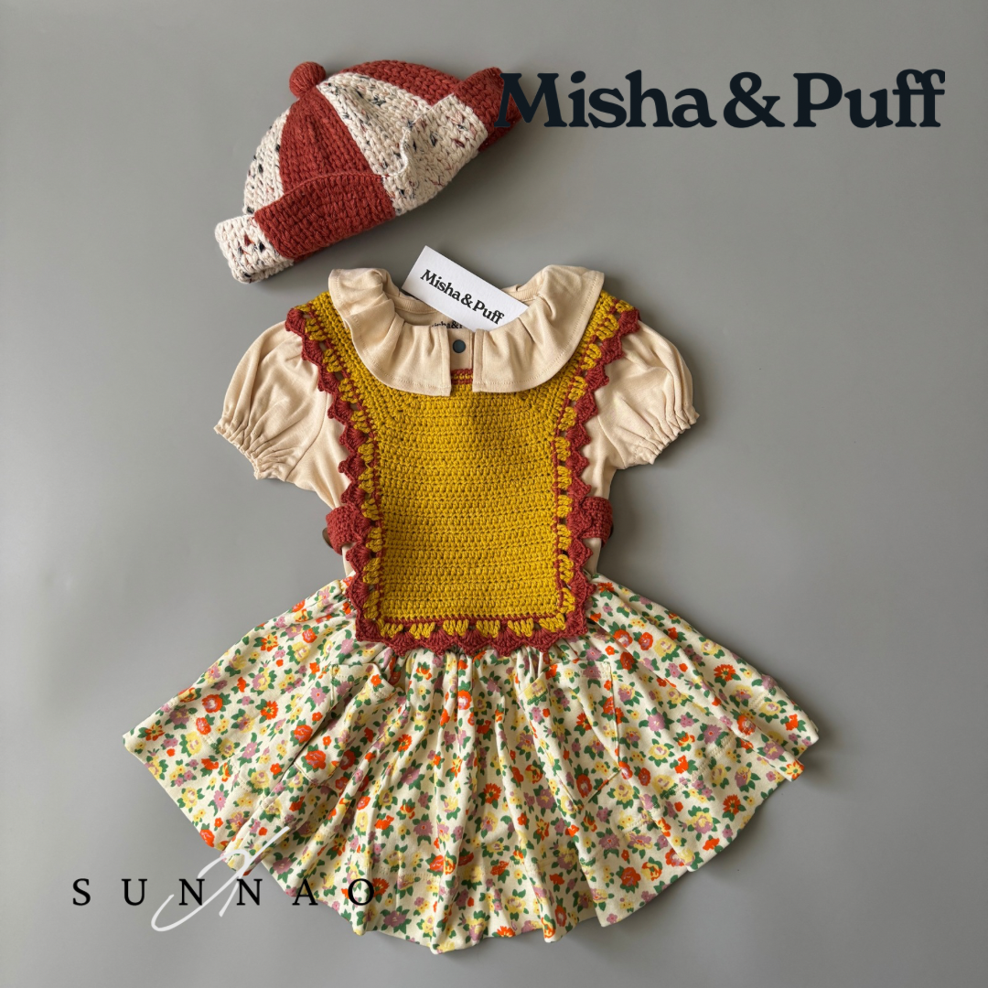 <Misha&Puff>Crochet Tulip Hat - Claystone(12M-8Y)