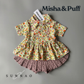 Gallery viewerに画像を読み込む, <Misha&Puff>Scout Peplum Top - String/Hazy Lilac Brimfield（2-8Y）
