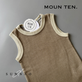 Gallery viewerに画像を読み込む, <Moun ten.>bicolor waffle tanktop - SAND/ECRU（95-140）
