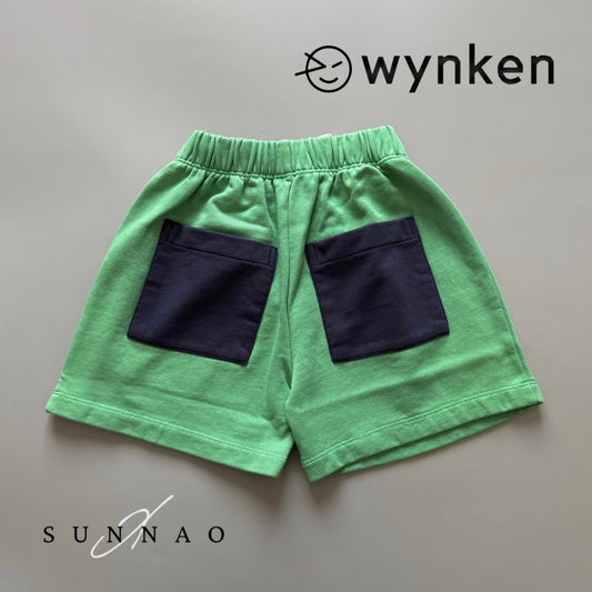 <Wynken>GLIDE SHORT - BUSH GREEN（2-6Y）