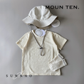 Gallery viewerに画像を読み込む, <Moun ten.>BT01-0110a Organic slub Tee - ECRU（80-95）
