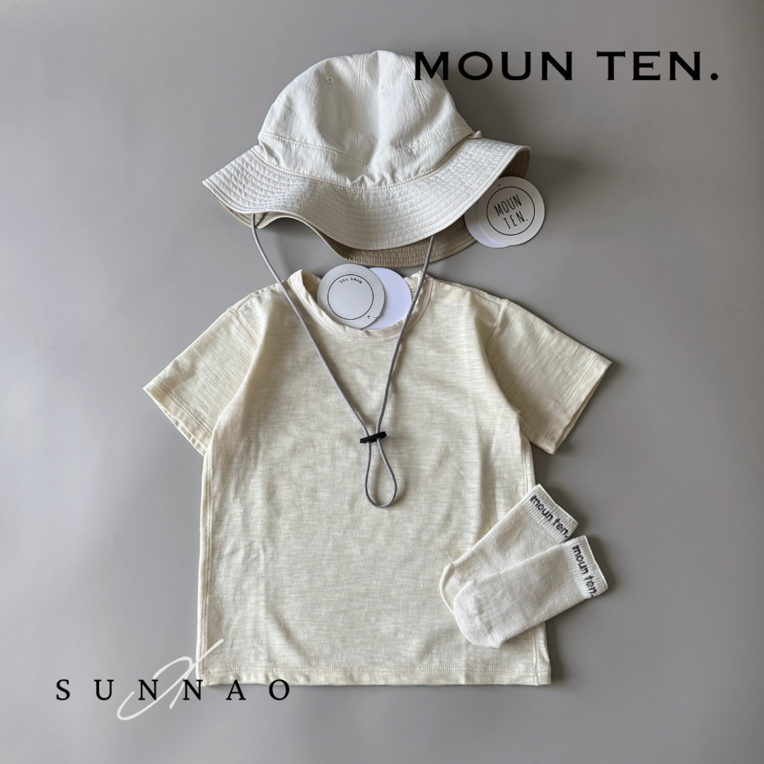 <Moun ten.>Reversible adventure hat - Beige