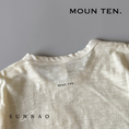 Gallery viewerに画像を読み込む, <Moun ten.>BT01-0110a Organic slub Tee - ECRU（80-95）
