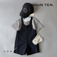 Gallery viewerに画像を読み込む, <Moun ten.>MP48-1733a Short Dungarees（95-140）
