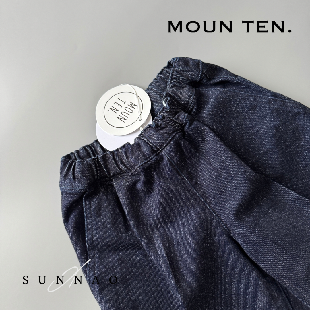 <Moun ten.>MP93-1724a wide midi jeans（110-140）