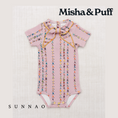 Gallery viewerに画像を読み込む, <Misha&Puff>Short Sleeve Scout Onesie - Plum Petal Little Botanica（6-24M）
