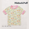 Gallery viewerに画像を読み込む, <Misha&Puff>Rec Tee - String/Hazy Lilac Brimfield（2-8Y）
