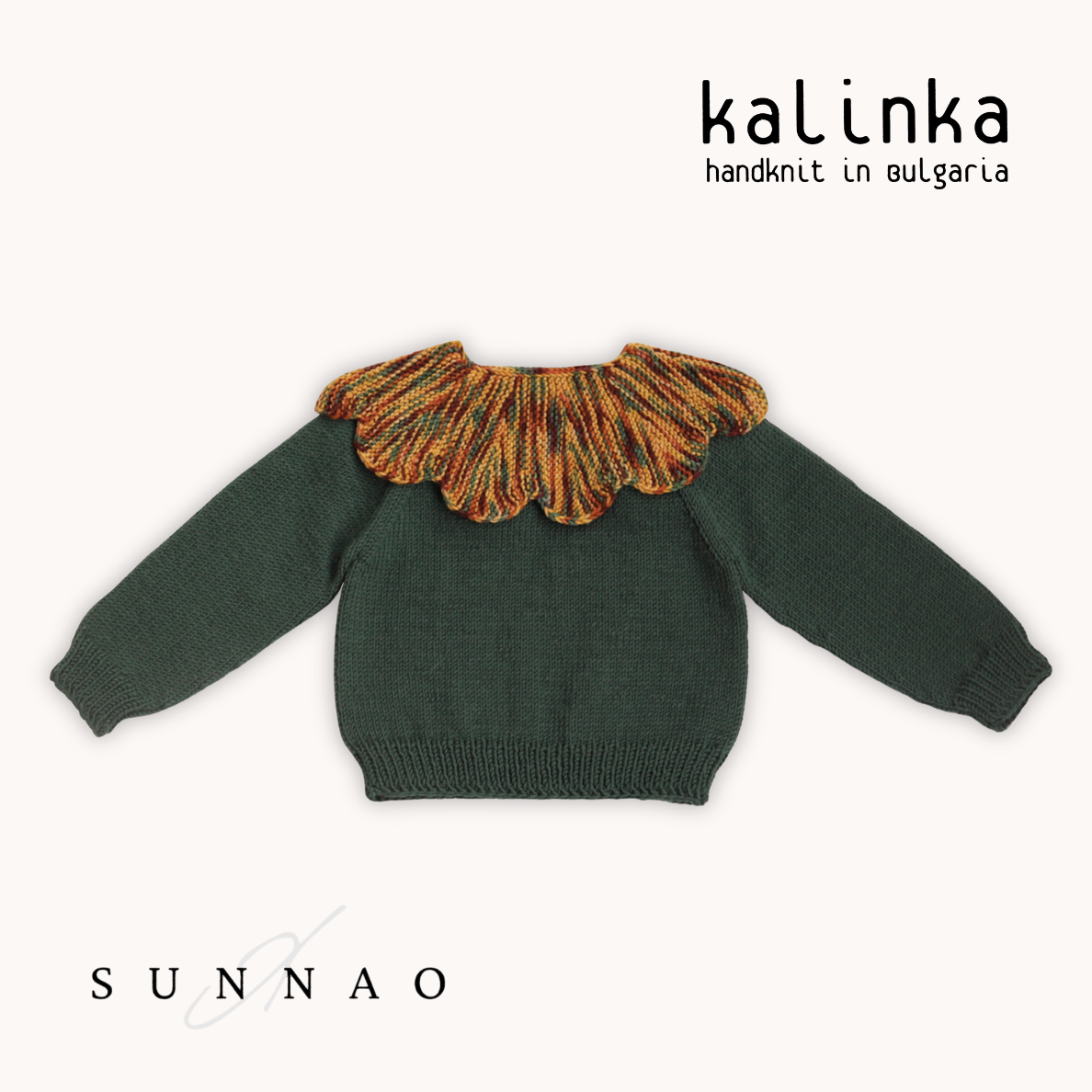 <Kalinka> Daisy Sweater - Pine