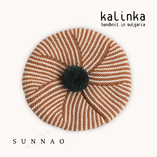 <Kalinka> Divna Beret - Caramel/Pine