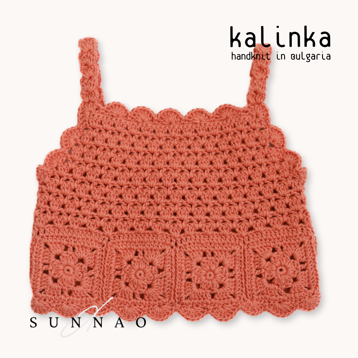 <Kalinka> Elvira Top - Peach