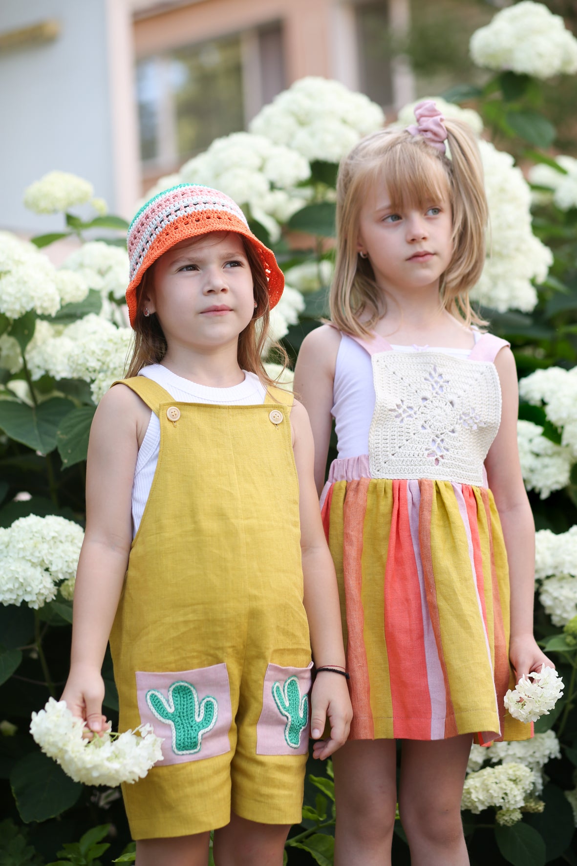 <Kalinka> Santana Pinafore - Milk/Papaya